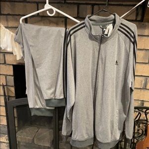 Grey Adidas Track Suit 3XL